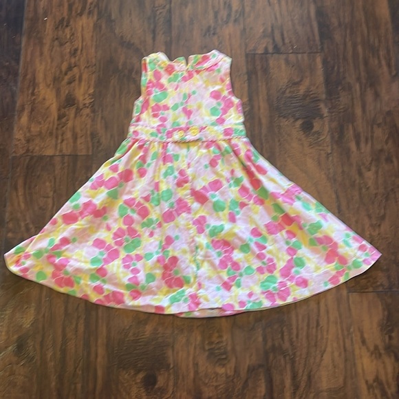 Lilly Pulitzer Floral Dress Girls SZ 5 - Picture 4 of 8